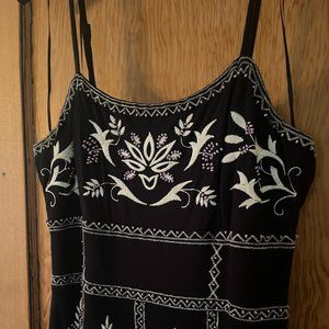 INC International Concepts Beaded Floral Dress